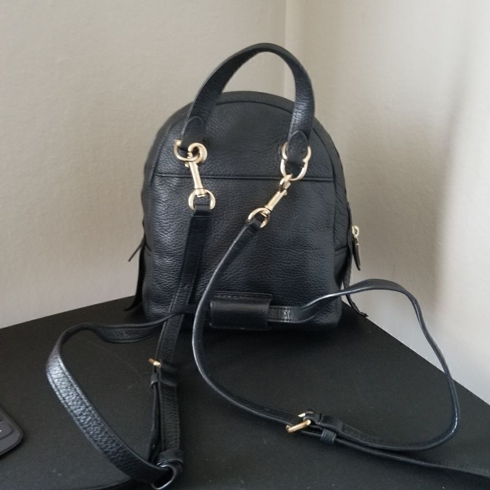 Coach Leather Mini Backpack - Picture 6 of 11